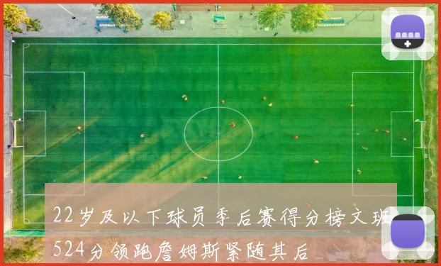 22岁及以下球员季后赛得分榜文班524分领跑詹姆斯紧随其后